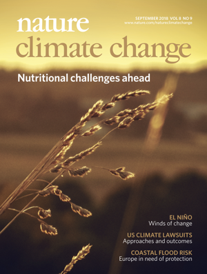 nature climate change cover